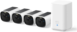 Anker eufyCam E40 4-Cam Kit + HomeBase S280, 2K, biela
