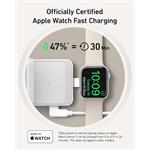 Anker MagGo B2557 15W, bezdrôtová nabíjacia stanica, biela