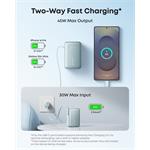 Anker Nano 10000mAh, powerbanka 45W s káblom USB-C, biela