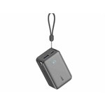 Anker Nano 10000mAh, powerbanka 45W s káblom USB-C, čierna