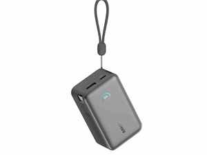 Anker Nano 10000mAh, powerbanka 45W s káblom USB-C, čierna