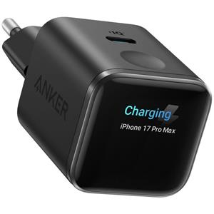 Anker Nano 45W, nabíjačka so smart displejom, 1xUSB-C, čierna