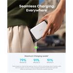 Anker Nano 5000mAh, bezdrôtová powerbanka, 20W, biela