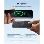 Anker Nano 5000mAh, bezdrôtová powerbanka, 20W, čierna