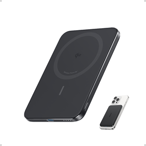 Anker Nano 5000mAh, bezdrôtová powerbanka, 20W, čierna