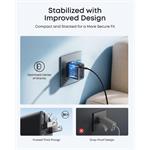 Anker Nano 70W nabíjačka, 2xUSB-C, 1xUSB, čierna