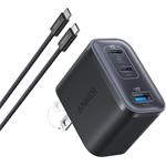 Anker Nano 70W nabíjačka, 2xUSB-C, 1xUSB, čierna