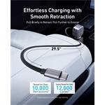 Anker Nano 75W, nabíjačka do auta s navíjacím káblom USB-C
