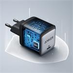Anker PowerPort Nano II GaN 65W USB C x1, 65W, EÚ, čierna