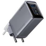 Anker Prime 100W, 2xUSB-C, 1xUSB-A nabíjačka, strieborná