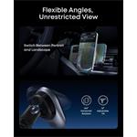 Anker Prime 25W, držiak do auta s bezdrôtovým nabíjaním Qi, čierny