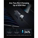 Anker Prime GaN 67W, nabíjačka, 2xUSB-C, 1xUSB-A, čierna