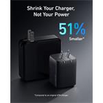 Anker Prime GaN 67W, nabíjačka, 2xUSB-C, 1xUSB-A, čierna
