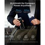 Anker Prime powerbanka, 20000mAh, 220W, čierna