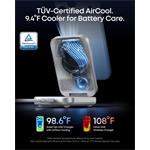 Anker Prime Qi2.2 25W, bezdrôtová nabíjačka 3v1, biela