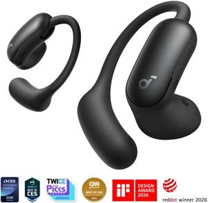 Anker soundcore AeroFit 2 Pro, bluetooth slúchadlá, čierne