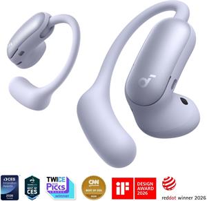 Anker soundcore AeroFit 2 Pro, bluetooth slúchadlá, fialové