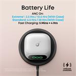 Anker soundcore Liberty 5 Pro, bluetooth slúchadlá, biele