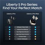 Anker soundcore Liberty 5 Pro, bluetooth slúchadlá, čierne