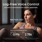 Anker soundcore Liberty 5 Pro, bluetooth slúchadlá, ružové