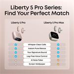 Anker soundcore Liberty 5 Pro, bluetooth slúchadlá, ružové