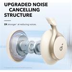 Anker soundcore Space One, bluetooth slúchadlá, biele