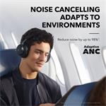 Anker soundcore Space One, bluetooth slúchadlá, čierne