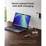 Anker USB-C Hub 7v1, 100W 2xUSB-C, 2xUSB, 1xHDMI, SD/microSD slot, sivá