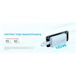 Anker Zolo 20000mAh, 45W powerbanka s káblom, 2xUSB-C čierna