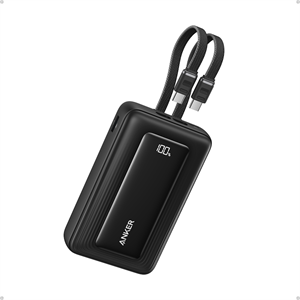 Anker Zolo 20000mAh, 45W powerbanka s káblom, 2xUSB-C čierna