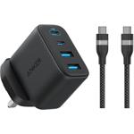 Anker Zolo 50W, nabíjačka 2xUSB-C, 2xUSB, biela