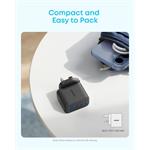 Anker Zolo 50W, nabíjačka 2xUSB-C, 2xUSB, čierna