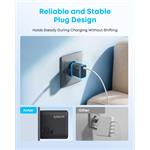 Anker Zolo 70W nabíjačka do siete, 3xUSB-C, 1xUSB, čierna
