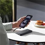 Anker Zolo powerbanka,10000mAh, 22,5W s káblom USB-C, čierna