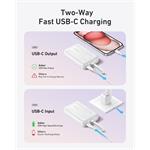 Anker Zolo powerbanka 10000mAh, 30W s káblom USB-C, čierna