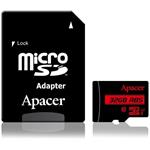 Apacer microSDHC, 32GB + adaptérom