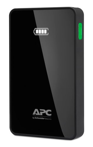 APC Mobile Power Pack, 10 000mAh Li-polymer, Black ( EMEA/CIS/MEA)