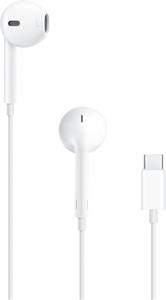 Apple EarPods, USB-C, biele