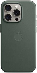 Apple FineWoven kryt s podporou MagSafe pre iPhone 15 Pro, Evergreen