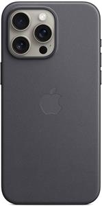 Apple FineWoven kryt s podporou MagSafe pre iPhone 15 Pro Max, čierny