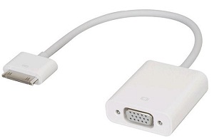 Apple iPad 2 dock Kábel iPad Dock Connector to VGA Adapter pro iPod/