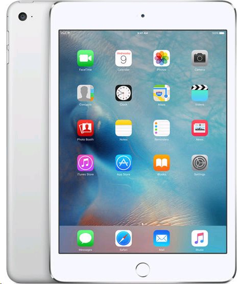 Apple iPad mini 4 Wi-Fi+cellular, 7,9", 32GB, strieborný