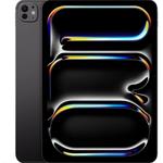 Apple iPad Pro 11", Wi-Fi + Cell, 1TB, štandardné sklo, čierny (2024)