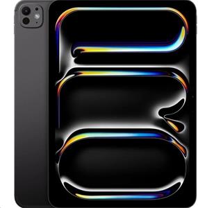 Apple iPad Pro 11", Wi-Fi + Cell, 1TB, štandardné sklo, čierny (2024)