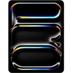 Apple iPad Pro 13", Wi-Fi, 256GB, štandardné sklo, čierny (2025)