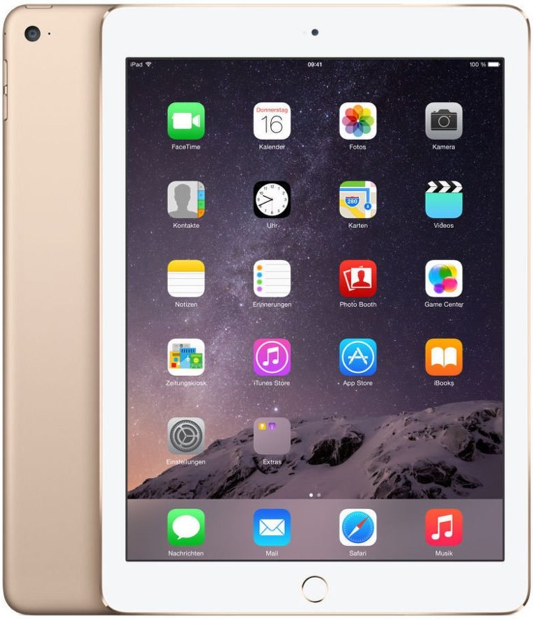 Apple iPad Wi-Fi + Cellular 32GB, zlatý