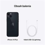 Apple iPhone 14 Plus, 128 GB, čierny