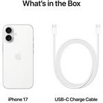 Apple iPhone 17, 256 GB, biely