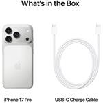Apple iPhone 17 Pro, 1TB, strieborný