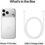 Apple iPhone 17 Pro Max, 256 GB, strieborný